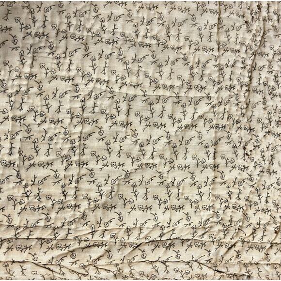 Antique Handmade Star Quilt 88 x 82 - Picture 3 of 8